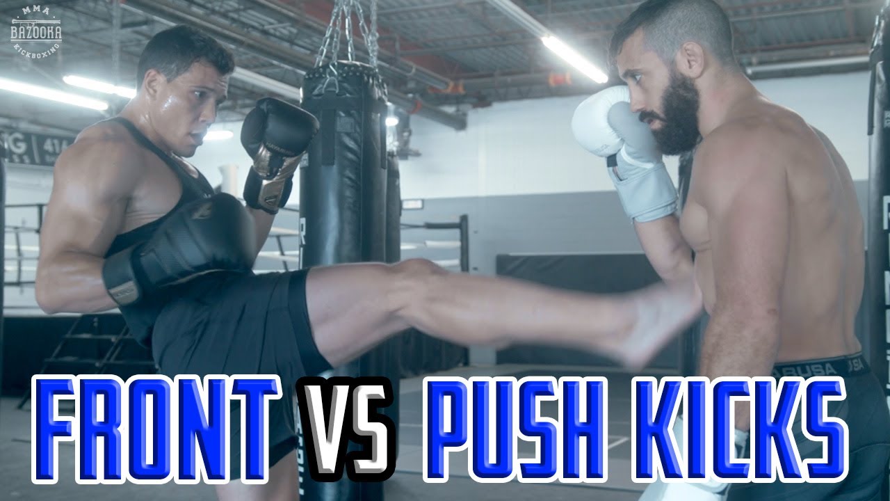 Whats the Difference Between PUSH KICKS/TEEPS & FRONT KICKS?