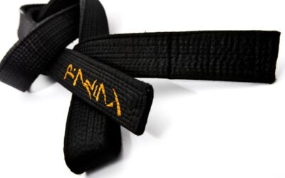 How To Put Letters on Your Black Belt in Karate